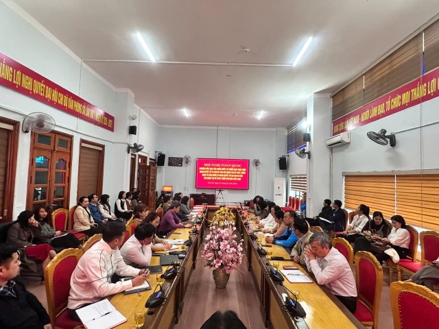 Hội nghị trực tuyến toàn quốc Nghiên cứu, học tập, quán triệt và triển khai thực hiện Nghị quyết 79 -NQ/TW và Nghị quyết số 80 -NQ/TW của Bộ Chính trị